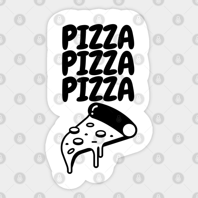 Pizza!!! Sticker by mksjr